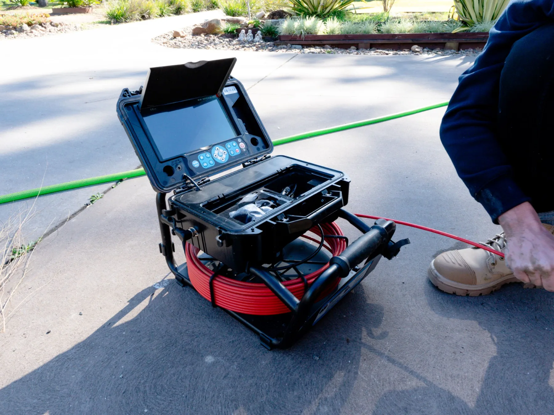 CCTV drain inspection